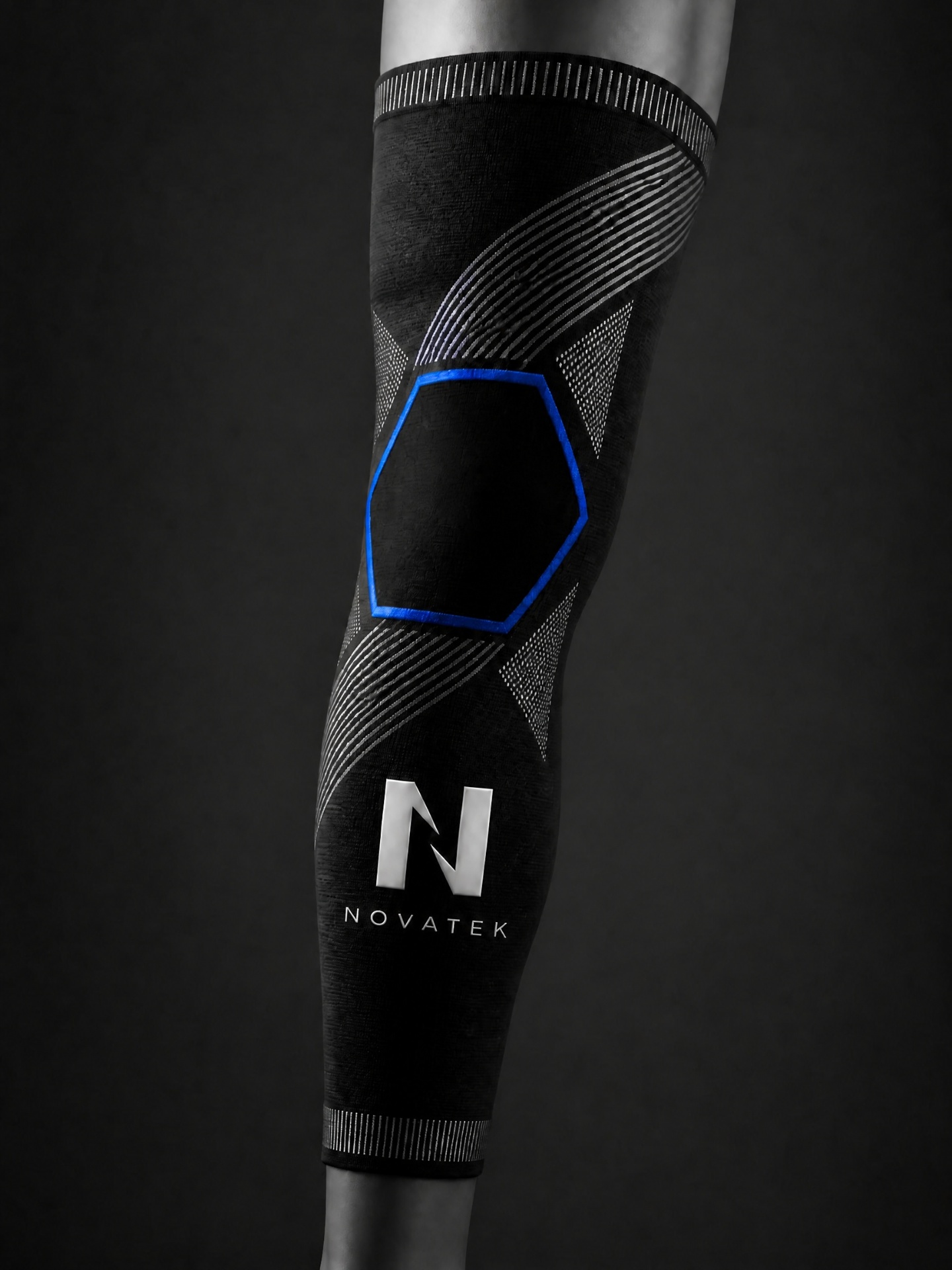 Détail macro du tissu TEK NOVATEK avec bande silicone